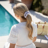 THE BEIGE GINGHAM SCRUNCHIE