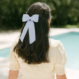 THE BLUE GINGHAM CLASSIC BOW