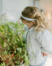 Load image into Gallery viewer, THE BLUE CHAMBRAY LINEN CHILDREN&#39;S HEADBAND
