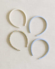 Load image into Gallery viewer, THE BLUE CHAMBRAY LINEN CHILDREN&#39;S HEADBAND
