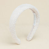 THE CREAM TWEED HEADBAND