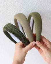 Load image into Gallery viewer, THE OLIVE CORDUROY HEADBAND
