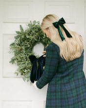Load image into Gallery viewer, THE FOREST GREEN VELVET CLASSIC BOW
