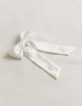 Load image into Gallery viewer, THE IVORY SATIN CLASSIC BOW
