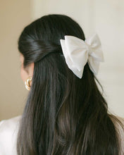 Load image into Gallery viewer, THE IVORY SATIN LUXE BOW
