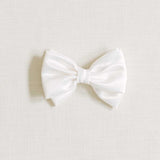 THE IVORY SATIN LUXE BOW