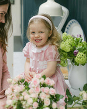 Load image into Gallery viewer, THE LIGHT PINK LINEN CHILDREN&#39;S HEADBAND
