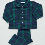 children's black watch tartan pyjamas 