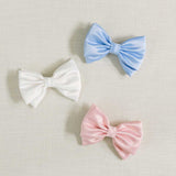 THE IVORY SATIN LUXE BOW