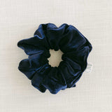 THE NAVY VELVET SCRUNCHIE