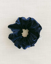 Load image into Gallery viewer, THE NAVY VELVET SCRUNCHIE
