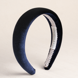 THE NAVY VELVET HEADBAND