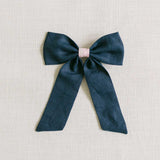THE NAVY AND PINK CHILDREN'S BOW