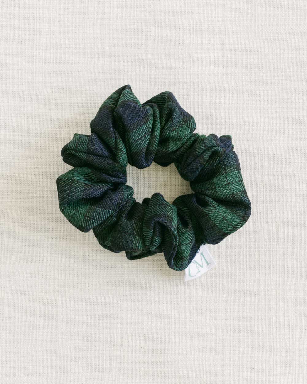 THE BLACK WATCH TARTAN SCRUNCHIE
