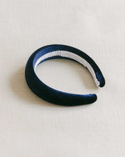 Load image into Gallery viewer, THE NAVY VELVET HEADBAND
