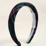 THE NAVY & RED TARTAN ALICEBAND