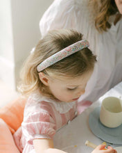 Load image into Gallery viewer, THE PASTEL FLORAL CHILDREN&#39;S HEADBAND MADE WITH LIBERTY FABRIC

