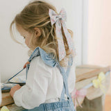 THE PASTEL FLORAL CHILDREN'S BOW MADE WITH LIBERTY FABRIC
