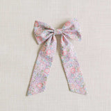THE PASTEL FLORAL CHILDREN'S BOW MADE WITH LIBERTY FABRIC