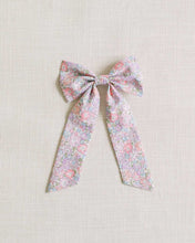 Load image into Gallery viewer, THE PASTEL FLORAL CHILDREN&#39;S BOW MADE WITH LIBERTY FABRIC
