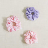 THE LILAC LINEN SCRUNCHIE