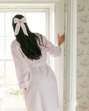 Load image into Gallery viewer, The Light Pink Ruffled Linen Robe
