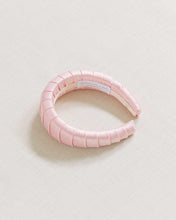 Load image into Gallery viewer, THE PINK SATIN WRAP HEADBAND
