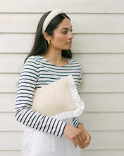 Load image into Gallery viewer, The Raffia Ruffled Pouch
