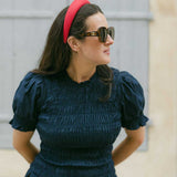 THE RED LINEN HEADBAND