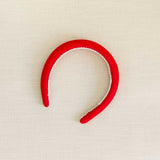 THE RED LINEN HEADBAND