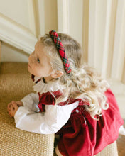 Load image into Gallery viewer, THE RED TARTAN CHILDREN&#39;S HEADBAND
