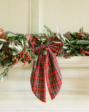Load image into Gallery viewer, THE RED TARTAN MAXI BOW
