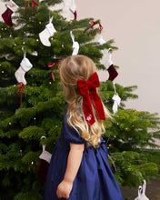 Load image into Gallery viewer, THE RED VELVET CHILDREN&#39;S BOW
