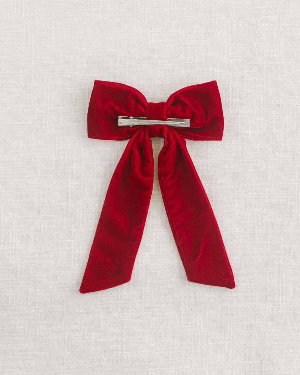 Velvet Bow - Red  Duchess & Butler