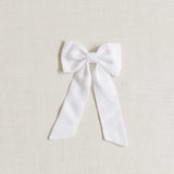 THE WHITE LINEN CHILDREN'S BOW