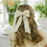 THE YELLOW LINEN CHILDREN'S BOW