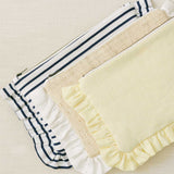 The Raffia Ruffled Pouch