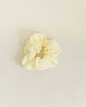 Load image into Gallery viewer, THE LIGHT YELLOW LACE SCRUNCHIE
