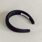 THE BLACK LINEN HEADBAND