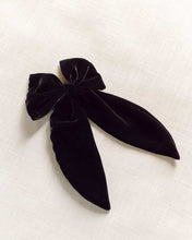 Load image into Gallery viewer, THE BLACK VELVET BOW

