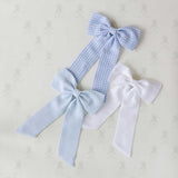 THE BLUE GINGHAM CLASSIC BOW
