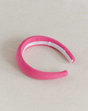 Load image into Gallery viewer, THE HOT PINK LINEN HEADBAND
