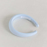THE LIGHT BLUE LINEN HEADBAND