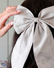 Load image into Gallery viewer, THE NATURAL LINEN BOW
