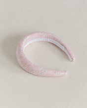 Load image into Gallery viewer, THE PINK FLORAL PADDED HEADBAND MADE WITH LIBERTY FABRIC

