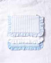 Load image into Gallery viewer, The Stripe Ruffled Pouch
