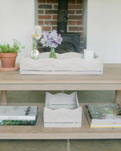 Load image into Gallery viewer, The Scallop Basket - White Wash
