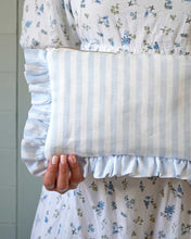Load image into Gallery viewer, The Stripe Ruffled Pouch
