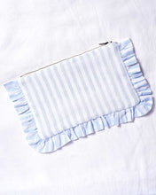 Load image into Gallery viewer, The Stripe Ruffled Pouch
