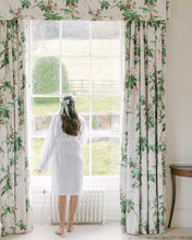 Load image into Gallery viewer, The White Ruffled Linen Robe
